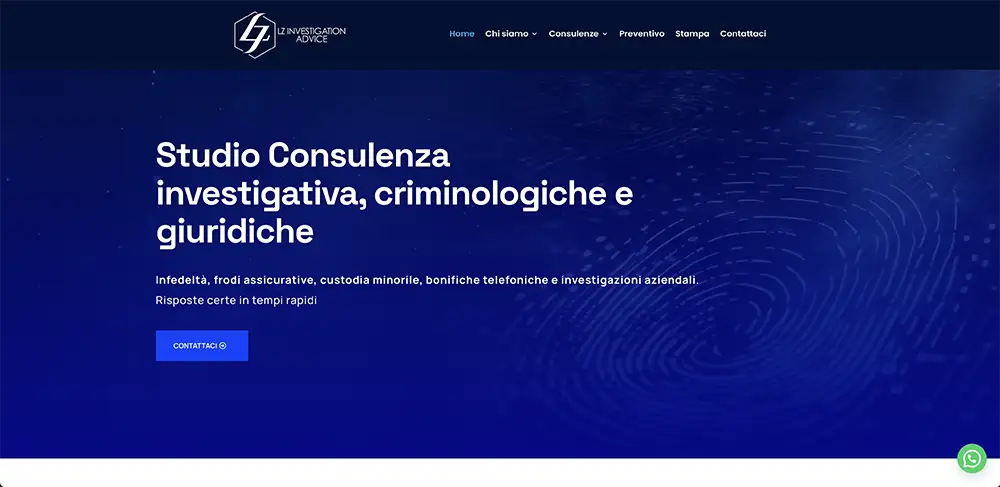 realizzazione siti web investigazioni Teramo
